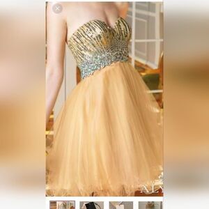 ALYCE MINI Cocktail / Prom dress with tulle